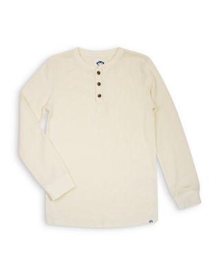 Boys' Craftsman Thermal Henley Tee - Little Kid by APPAMAN