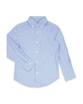 Boys' Pinstriped Standard Stretch Shirt - Little Kid by APPAMAN