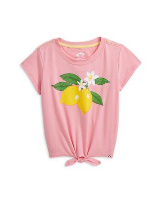 Girls' Allison Tie Front Tee - Little Kid by APPAMAN
