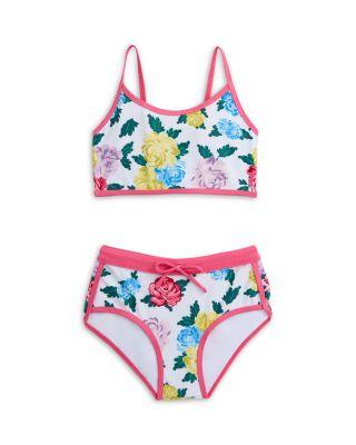 Girls' Stella Two Piece Swim Short Swimsuit - Little Kid by APPAMAN