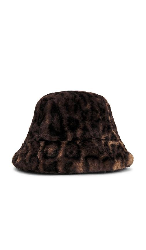 Apparis Amara Bucket Hat in Brown by APPARIS