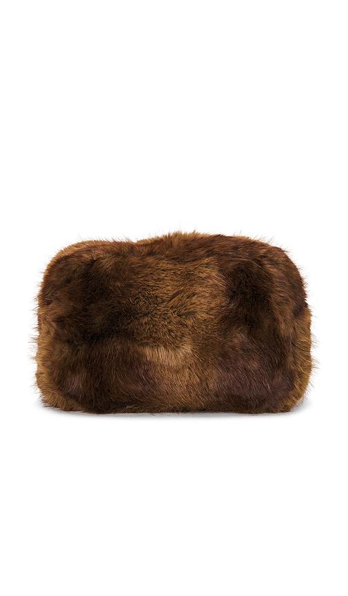 Apparis Jumbo Noor Pochette in Brown by APPARIS