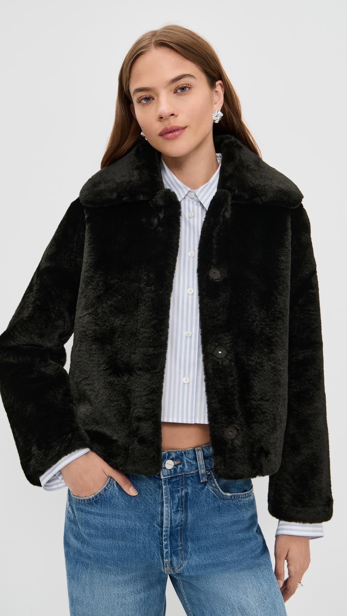 Elis Faux Fur Coat by APPARIS