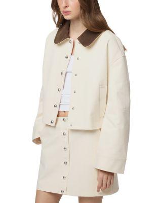 Ella Canvas Cropped Jacket by APPARIS