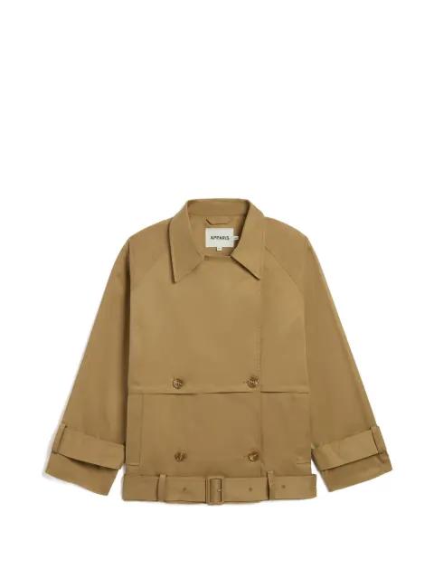 Gaia belted jacket by APPARIS