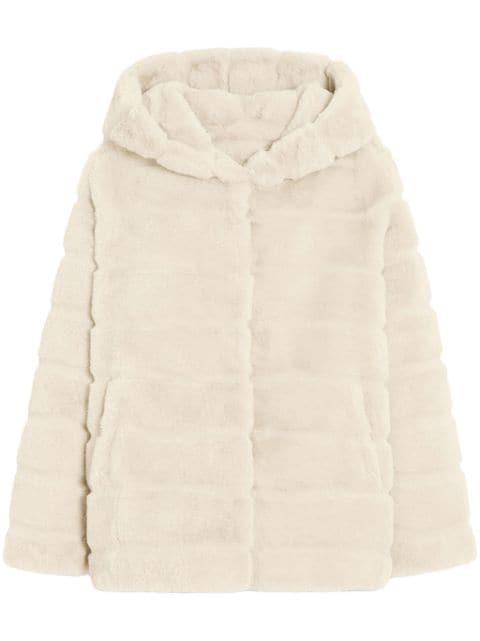 Goldy hoodied coat by APPARIS