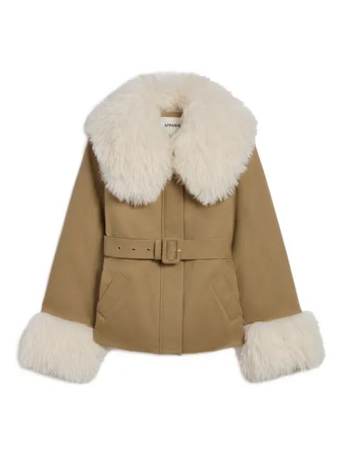 Parker belted jacket by APPARIS