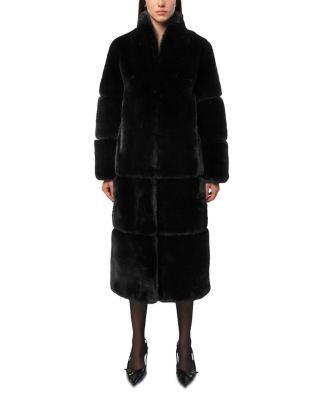 Sylke Long Faux Fur Coat by APPARIS