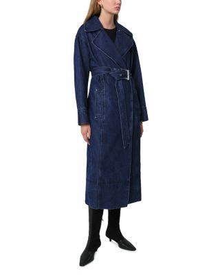 Tate Denim Trench Coat by APPARIS