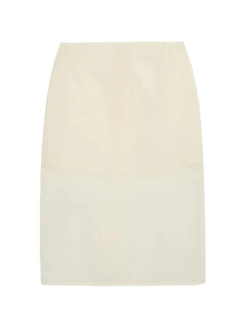 Tyra organza midi skirt by APPARIS