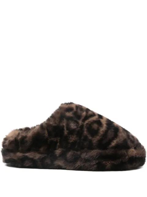 shearling slippers by APPARIS