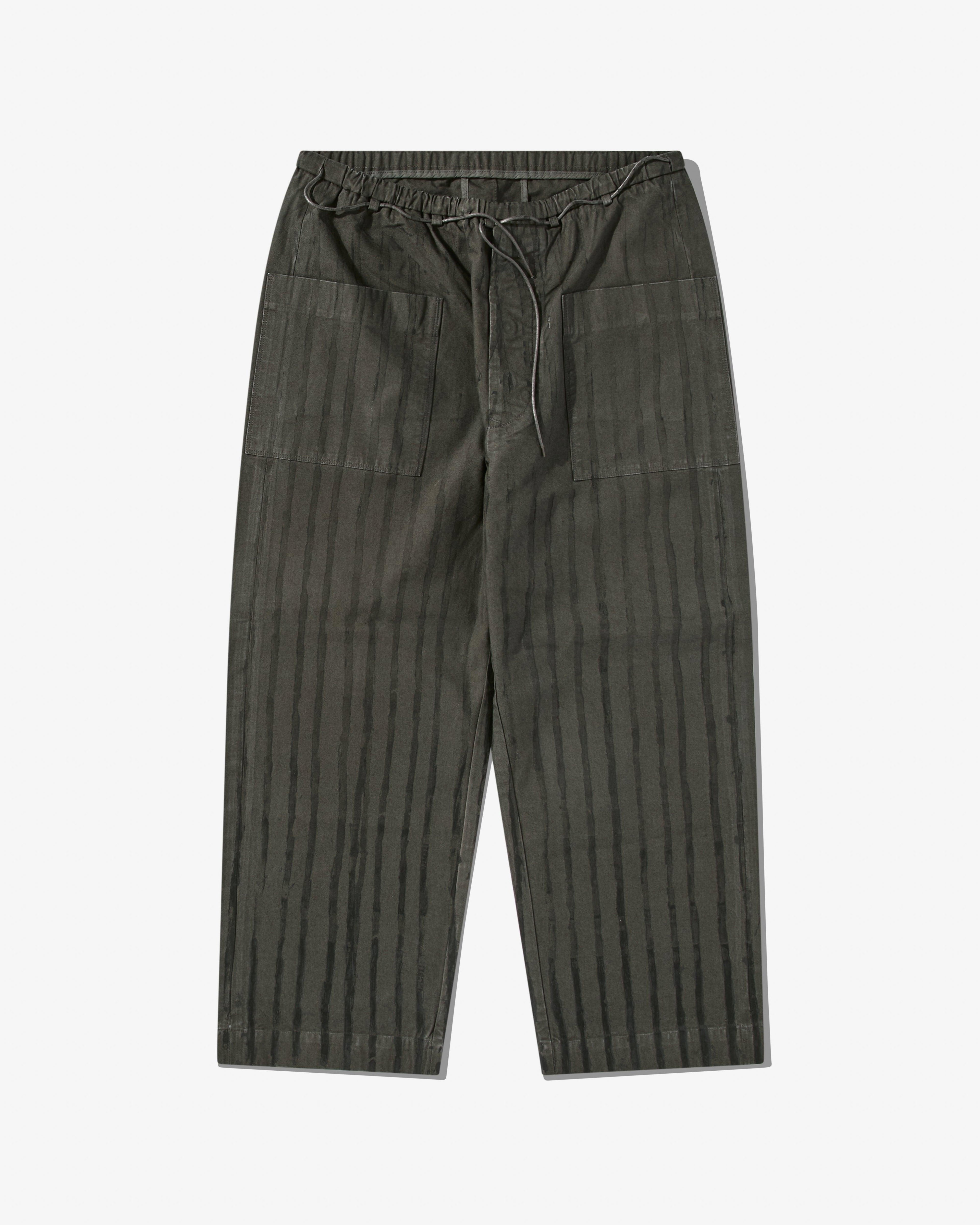 Applied Art Forms - Men’s DM1-5 Striped Fatigue Pants - (Charcoal) by APPLIED ART FORMS