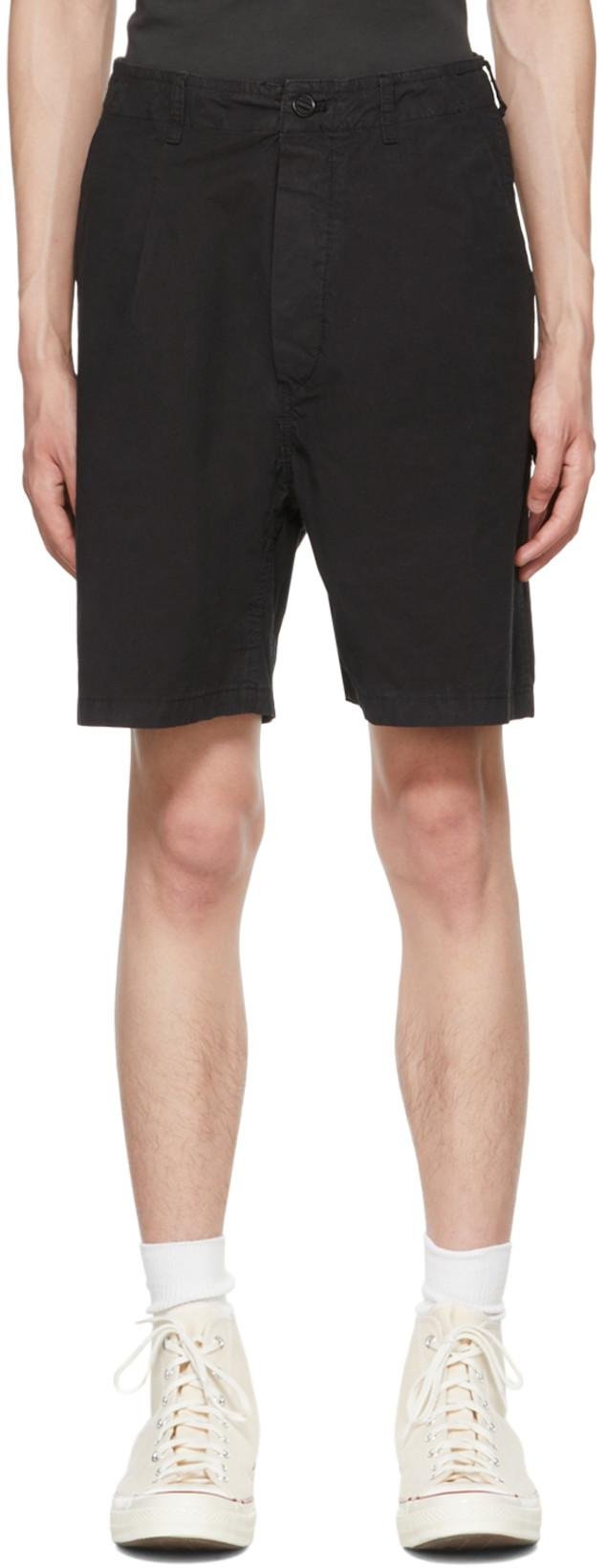 Black DM3-3 Shorts by APPLIED ART FORMS