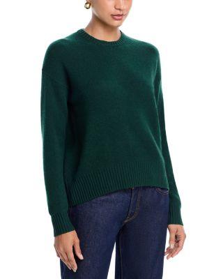 100% Cashmere Crewneck Sweater - Exclusive by AQUA