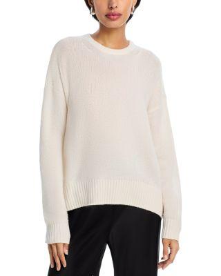 100% Cashmere Crewneck Sweater - Exclusive by AQUA