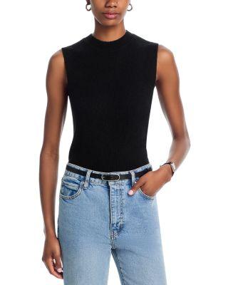 100% Cashmere Crewneck Sweater Vest - Exclusive by AQUA