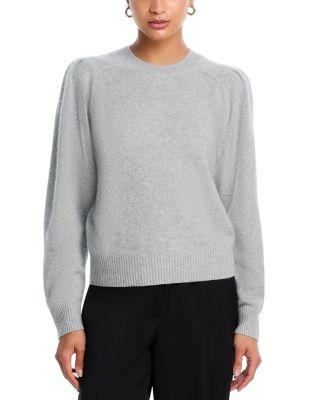 100% Cashmere Puff Sleeve Sweater - Exclusive by AQUA
