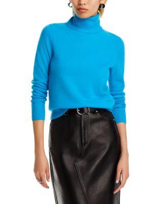 100% Cashmere Turtleneck Sweater - Exclusive by AQUA