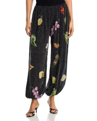 Allover Beaded Joggers - Exclusive by AQUA