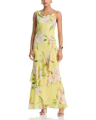 Asymmetric Chiffon Dress - Exclusive by AQUA