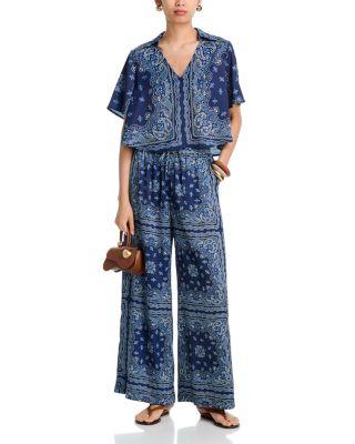 Bandana Top & Bandana Wide Leg Pants - Exclusive by AQUA