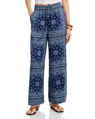 Bandana Wide Leg Pants - Exclusive by AQUA