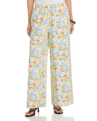 Beach Vacation Wide Leg Pants - Exclusive by AQUA