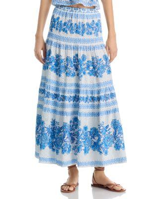 Boarder Midi Skirt - Exclusive by AQUA