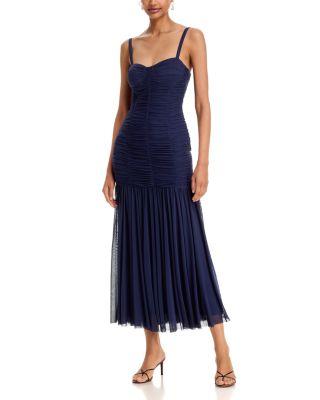 Bustier Maxi Mesh Dress - Exclusive by AQUA