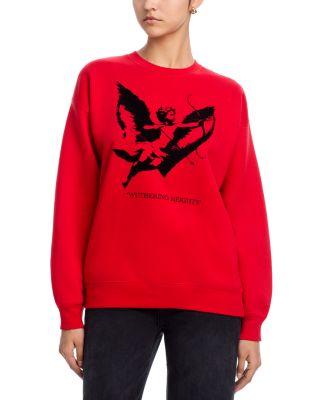 Cherub Crewneck Sweatshirt - Exclusive by AQUA Cherub Crewneck Sweatshirt - Exclusive by AQUA