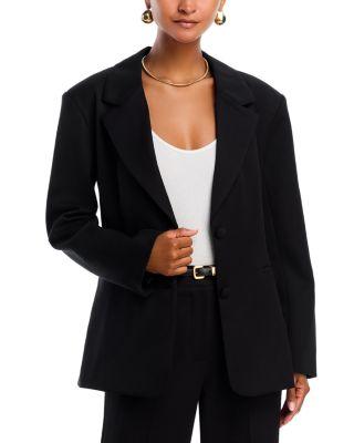 Cinch Waist Two Button Blazer - Exclusive by AQUA