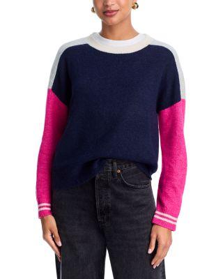 Colorblock Crewneck Sweater - Exclusive by AQUA