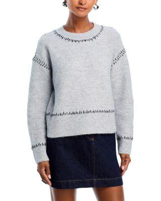 Contrast Stitch Sweater - Exclusive by AQUA