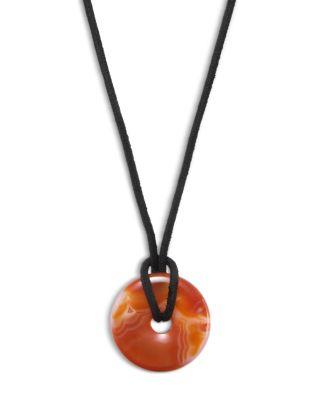 Cord Pendant Necklace by AQUA