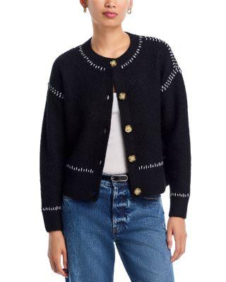Crewneck Cardigan Sweater - Exclusive by AQUA