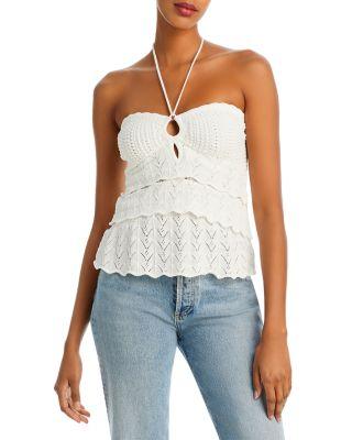 Crochet Halter Top - Exclusive by AQUA