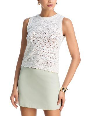 Crochet Knit Tank - Exclusive by AQUA