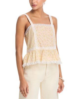 Ditsy Sweet Floral Lace Top - Exclusive by AQUA