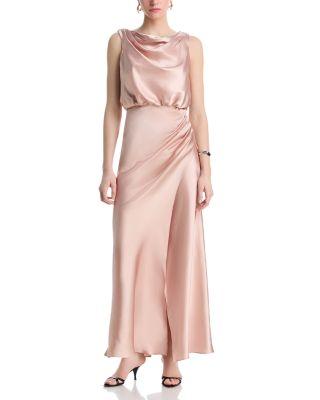 Draped Maxi Dress - Exclusive by AQUA