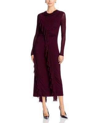 Embellished Mesh Dress - Exclusive by AQUA