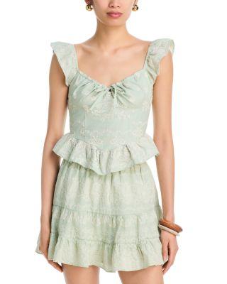Embroidered Bustier Top - Exclusive by AQUA