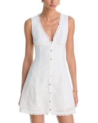 Eyelet Mini Dress - Exclusive by AQUA
