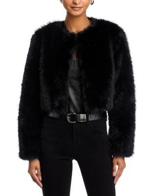 Faux Fur Bolero Jacket - Exclusive by AQUA