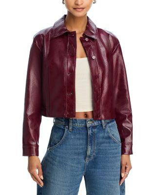 Faux Leather Jacket - Exclusive by AQUA