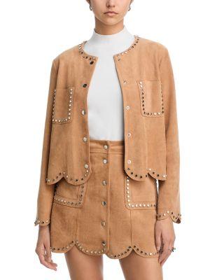 Faux Suede Jacket - Exclusive by AQUA