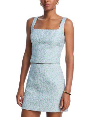 Floral Brocade Top - Exclusive by AQUA