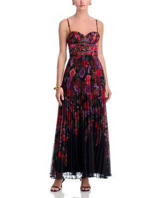 Floral Bustier Maxi Dress - Exclusive by AQUA