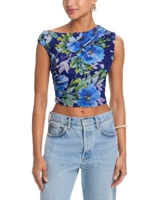 Floral Mesh Top - Exclusive by AQUA