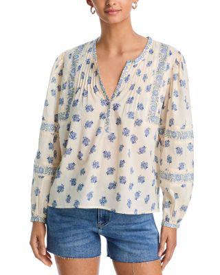 Floral Popover Top - Exclusive by AQUA