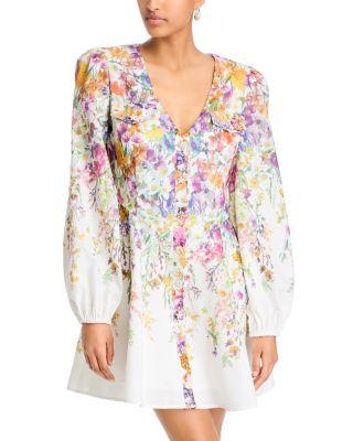 Floral Print Mini Dress - Exclusive by AQUA